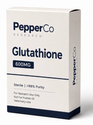 Glutathione (L-Glutathione Reduced, GSH) | Research Grade | 600mg