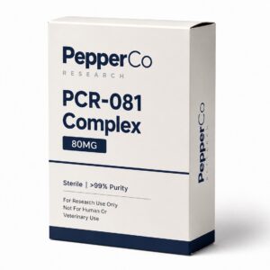 PCR-081 Complex (KPV / GHK-Cu / Thymosin Beta-4 Fragment (17-23) / Pentadecapeptide PL 14736) | Research Grade | 80mg