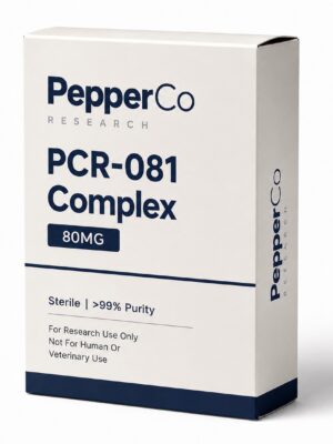 pcr-081-complex PCR-081 Complex (KPV / GHK-Cu / Thymosin Beta-4 Fragment (17-23) / Pentadecapeptide PL 14736) | Research Grade | 80mg